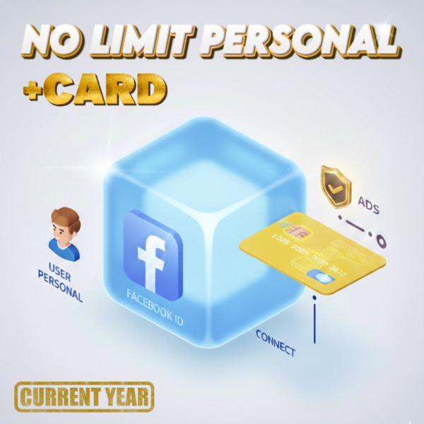 Facebook ID No Limit  Personal ( ปีใหม่ ใช้งานได้ 2 ประเภท ) + card